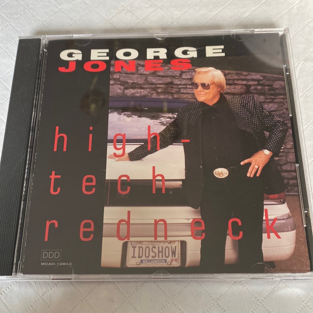 🎶PRICING🎶 George Jones high-tech redneck Music CD